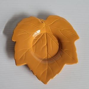 Hallmark Autumn Maple Leaf Candle Holder Tea Light Votive Holder Leaf Decoration